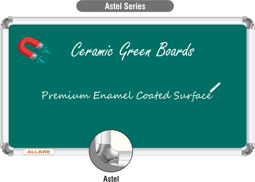 Ceramic Green Chalk Boards